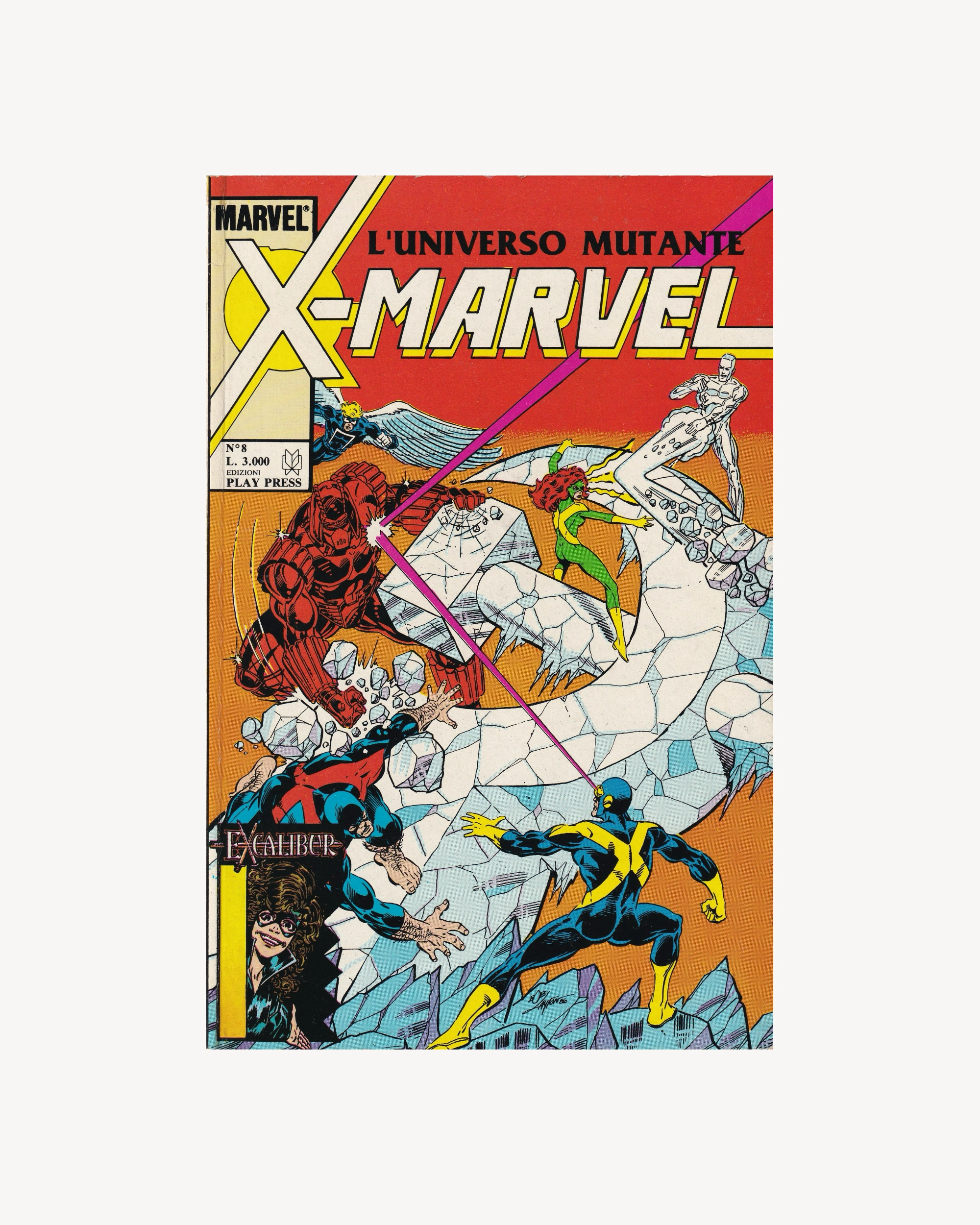 X-Marvel - L'Universo Mutante n.8 1991 Comics Play Press