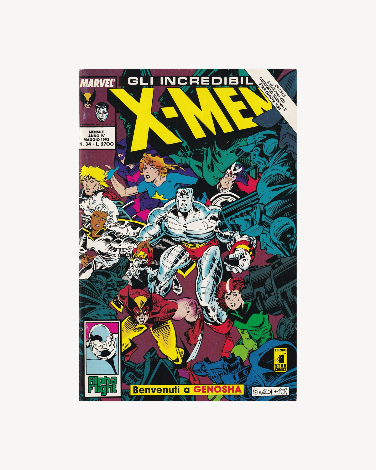 X-Men - Benvenuti a Genosha n.34 1993