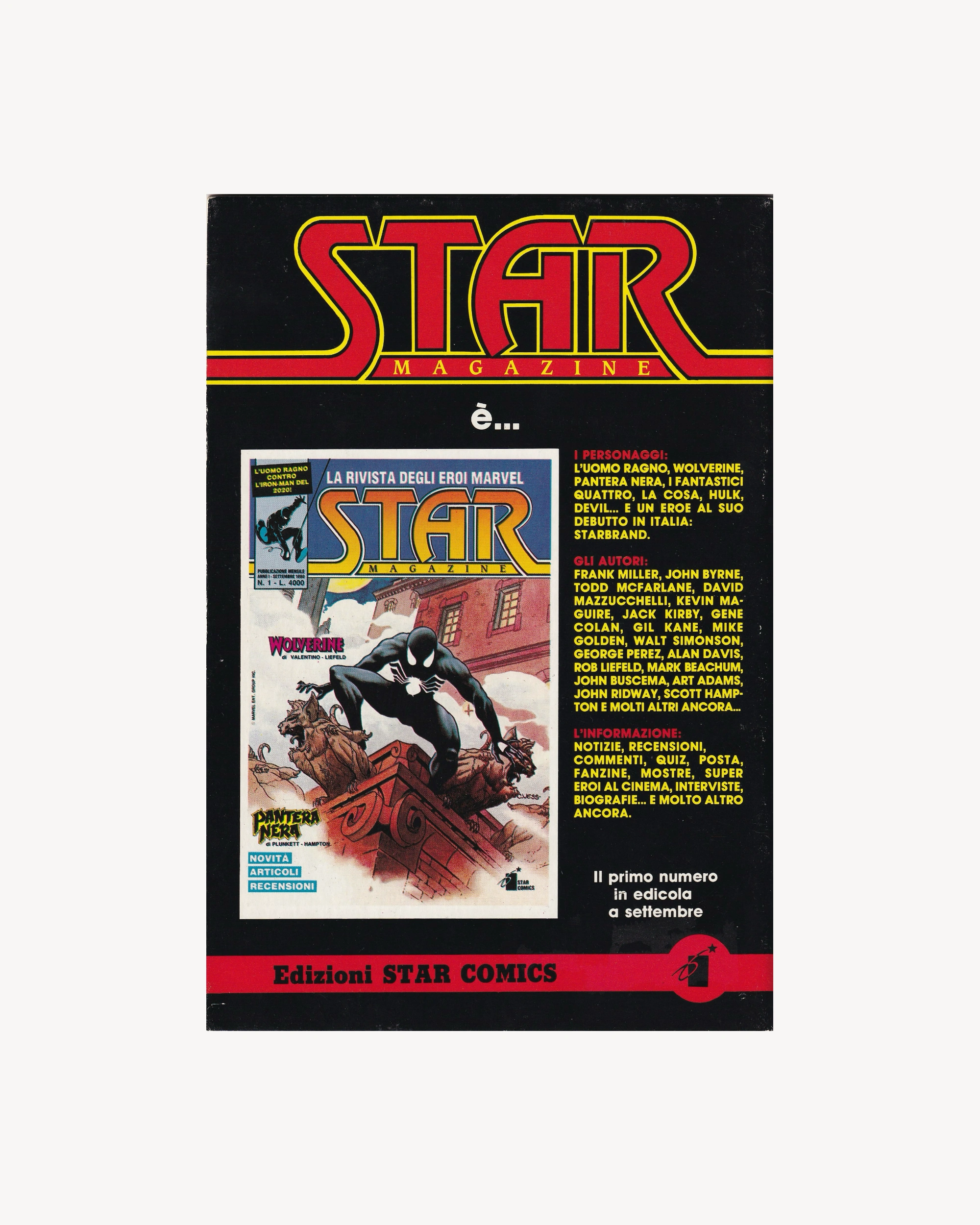 X-Men - Catacombe n.3 1990 Comics Star Comics