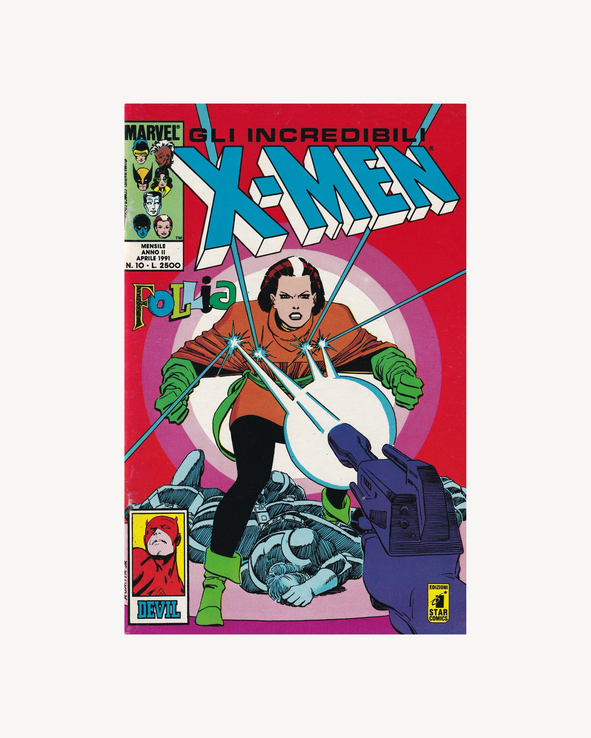 X-Men - Follia n.10 1991 Comics Star Comics