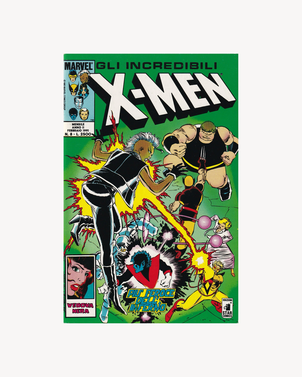 X-Men - Più Feroce dell'Inferno n.8 1991