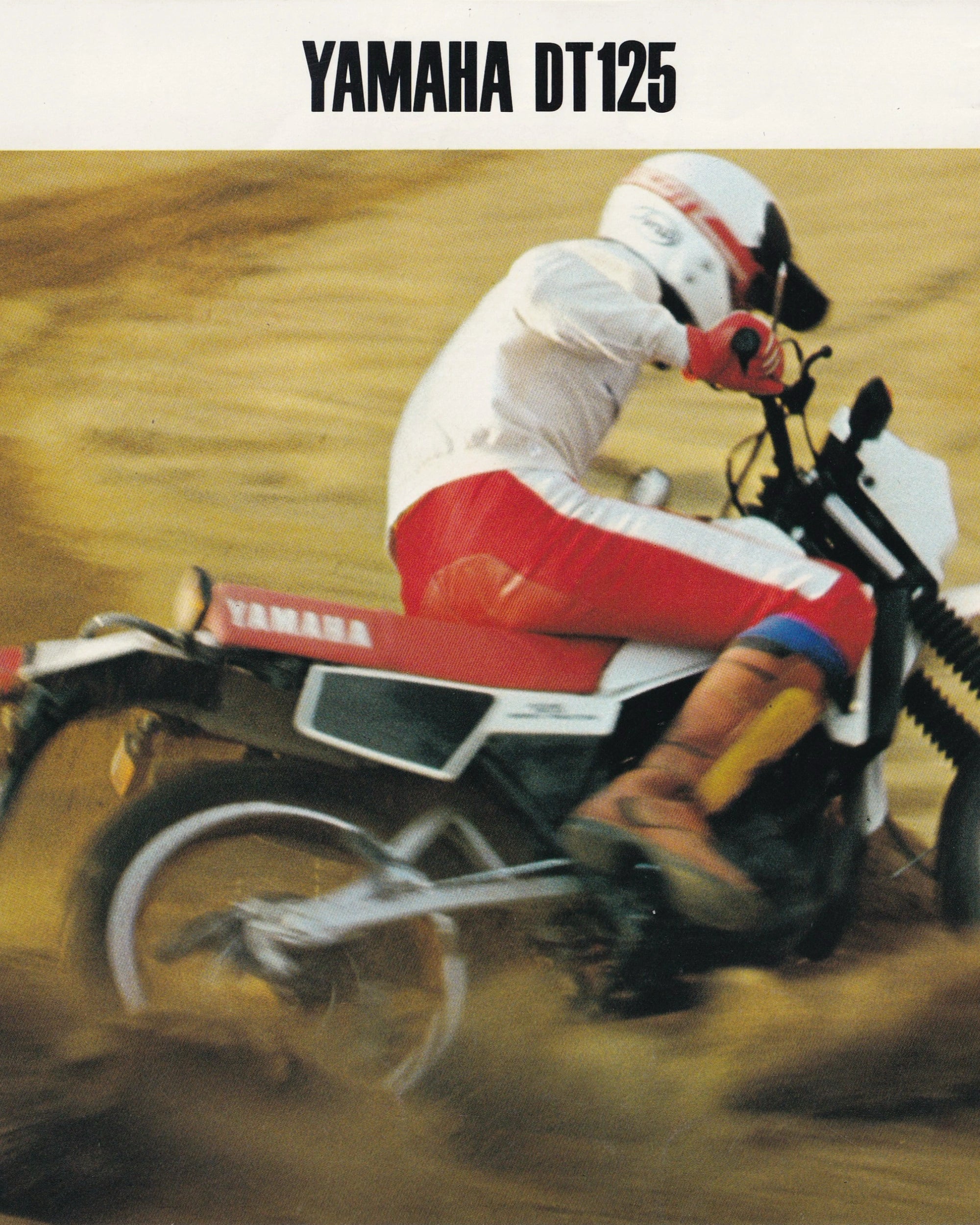 Yamaha DT125 - Booklet (Jpn) Old Books Yamaha
