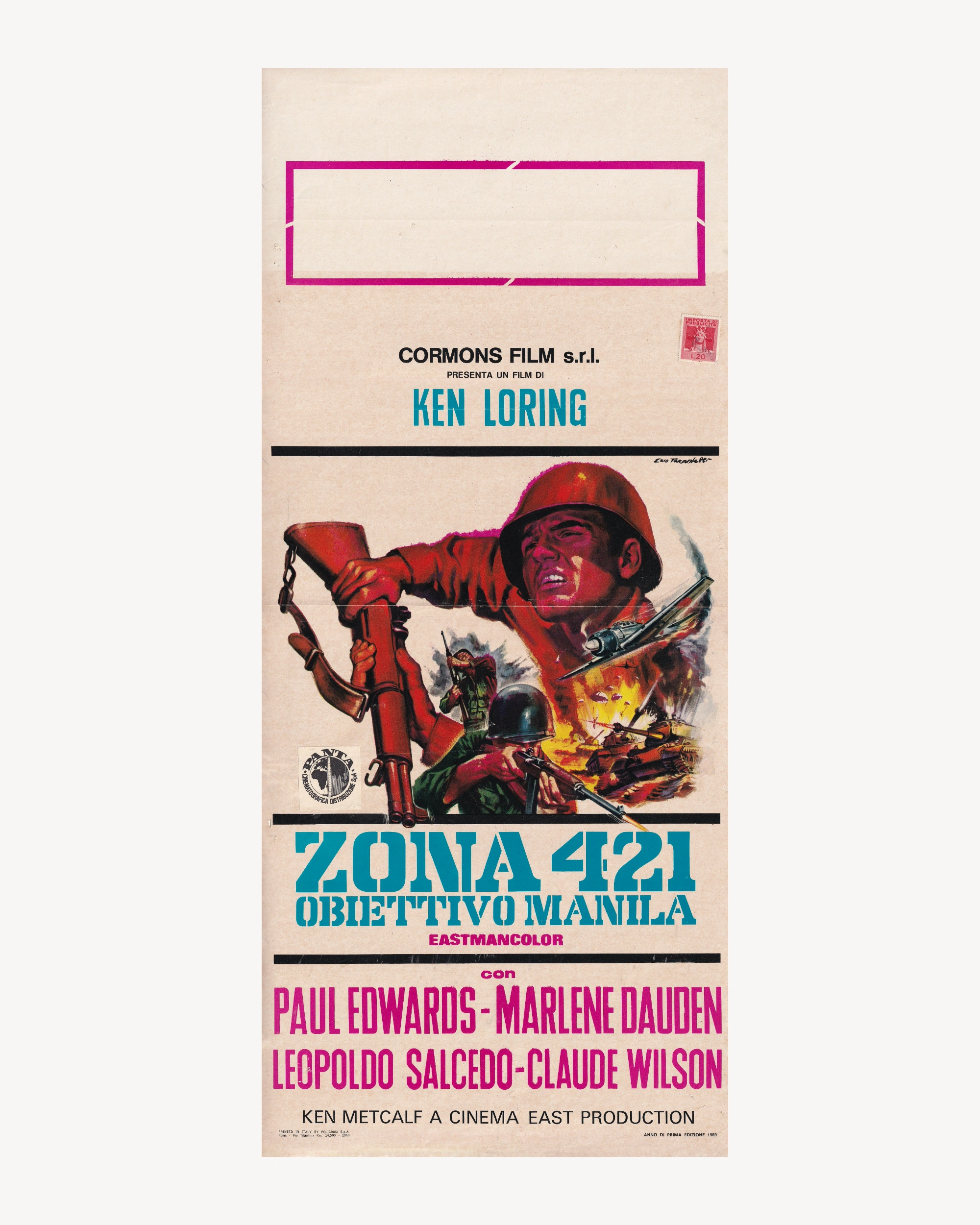 Zona 421 - Obiettivo Manila Cinema Posters Props!