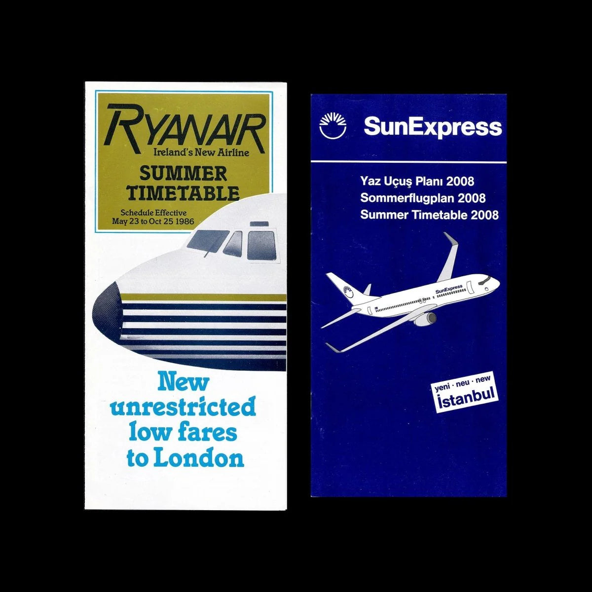 AIRLINE EPHEMERA - Masala Noir Art Books Masala Noir