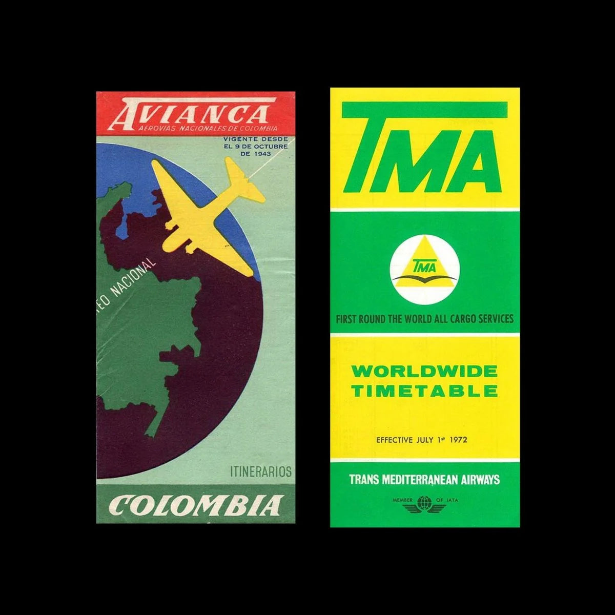 AIRLINE EPHEMERA - Masala Noir Art Books Masala Noir