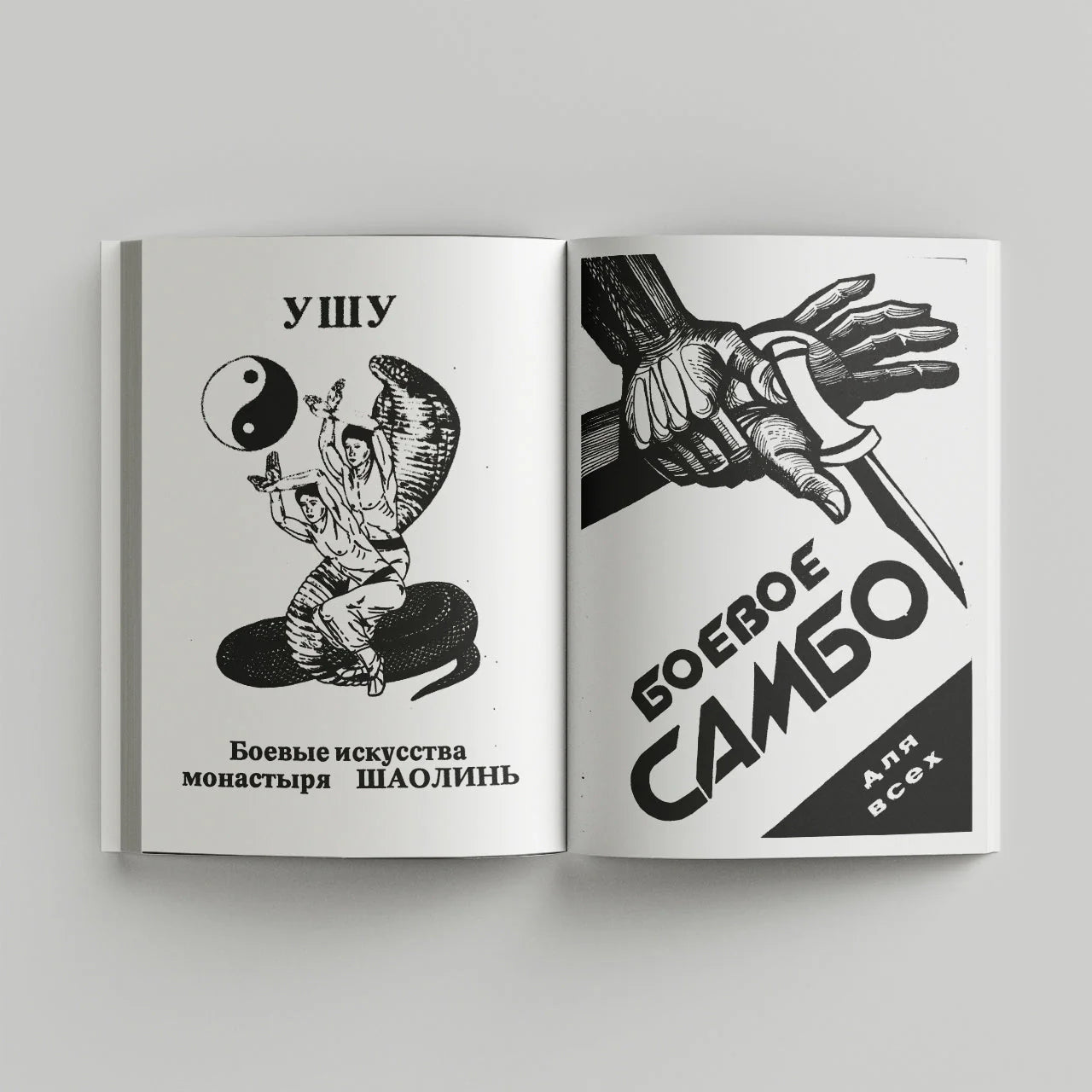 POST-SOVIET MARTIAL ARTS ILLUSTRATIONS - Masala Noir Art Books Masala Noir