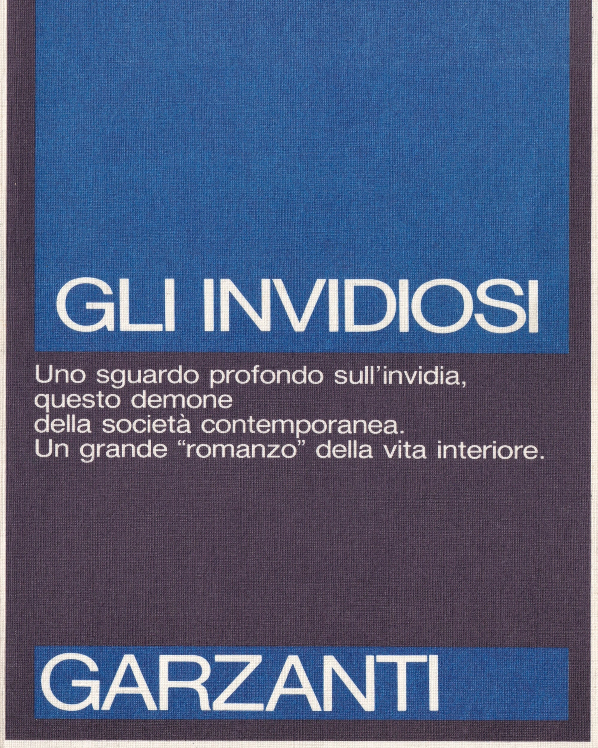 Gli Invidiosi - Francesco Alberoni Old Books Garzanti