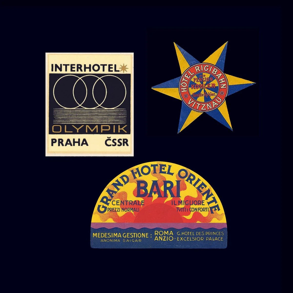 HOTEL TAGS 1940- 2000 - Masala Noir Art Books Masala Noir