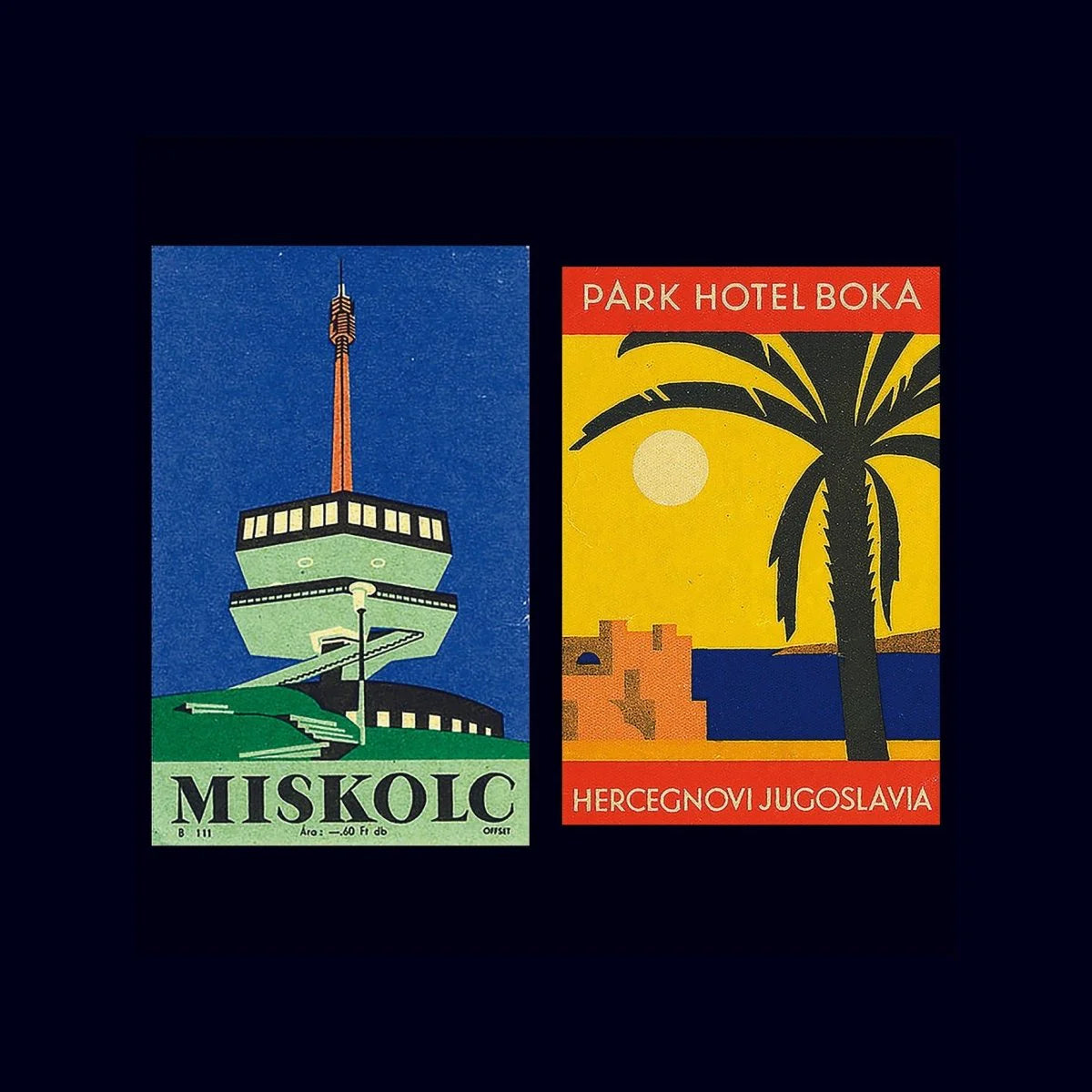 HOTEL TAGS 1940- 2000 - Masala Noir Art Books Masala Noir
