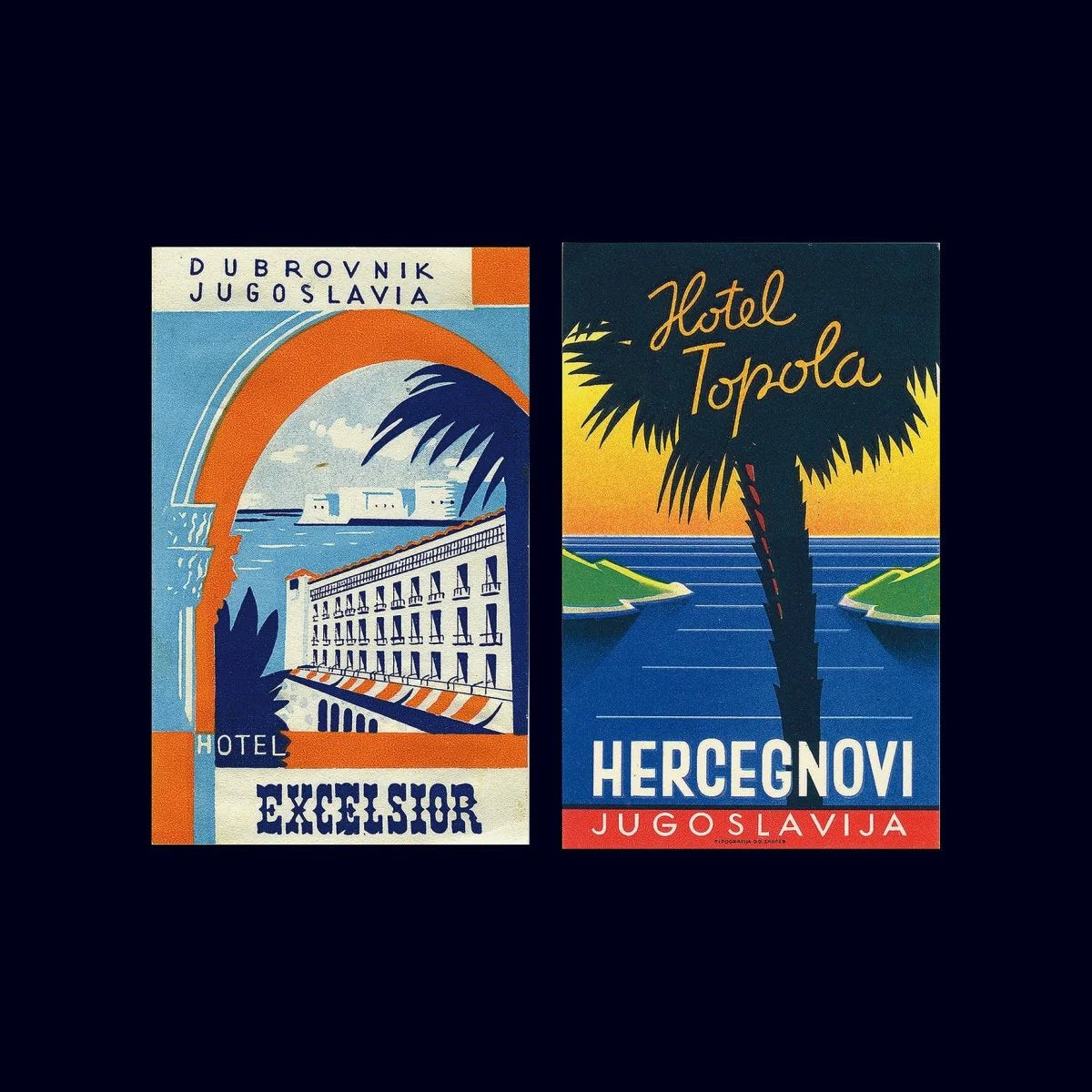 HOTEL TAGS 1940- 2000 - Masala Noir Art Books Masala Noir