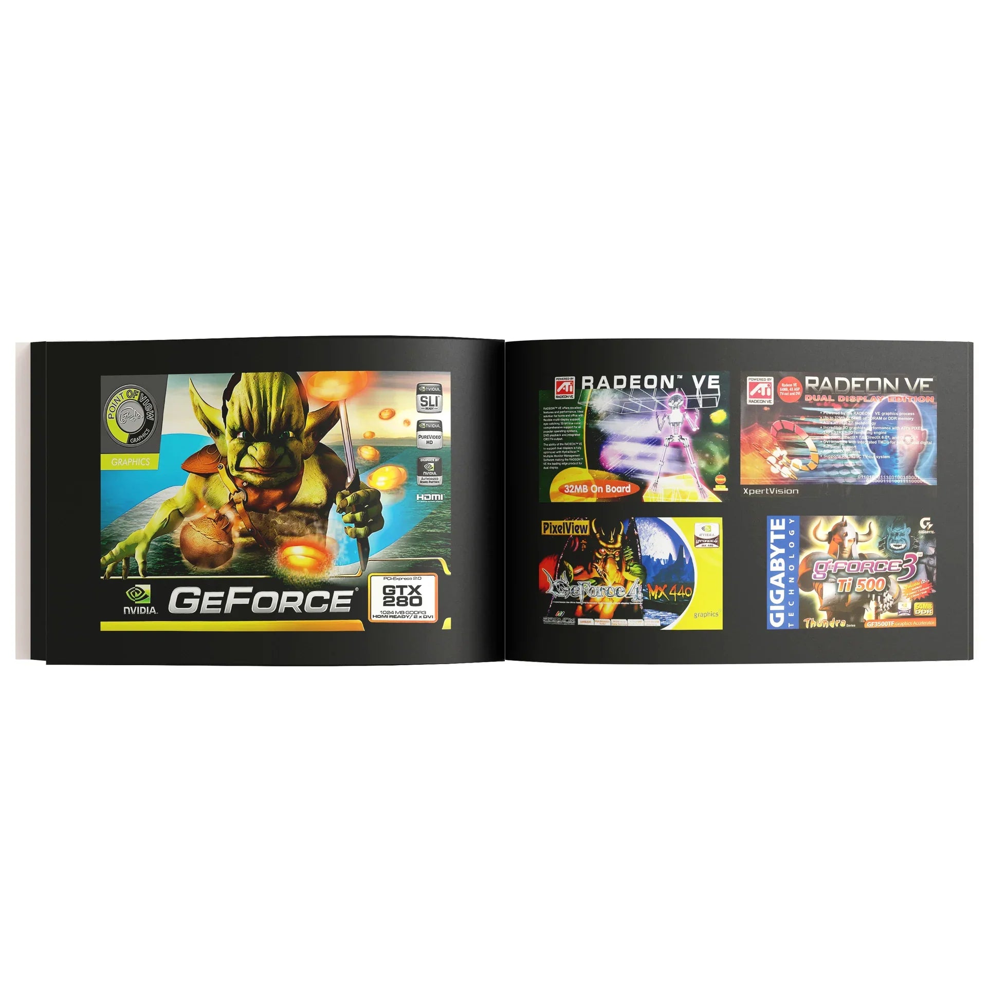 Overclocked: An Archive of Graphics Card Box Art Art Books Lock Books