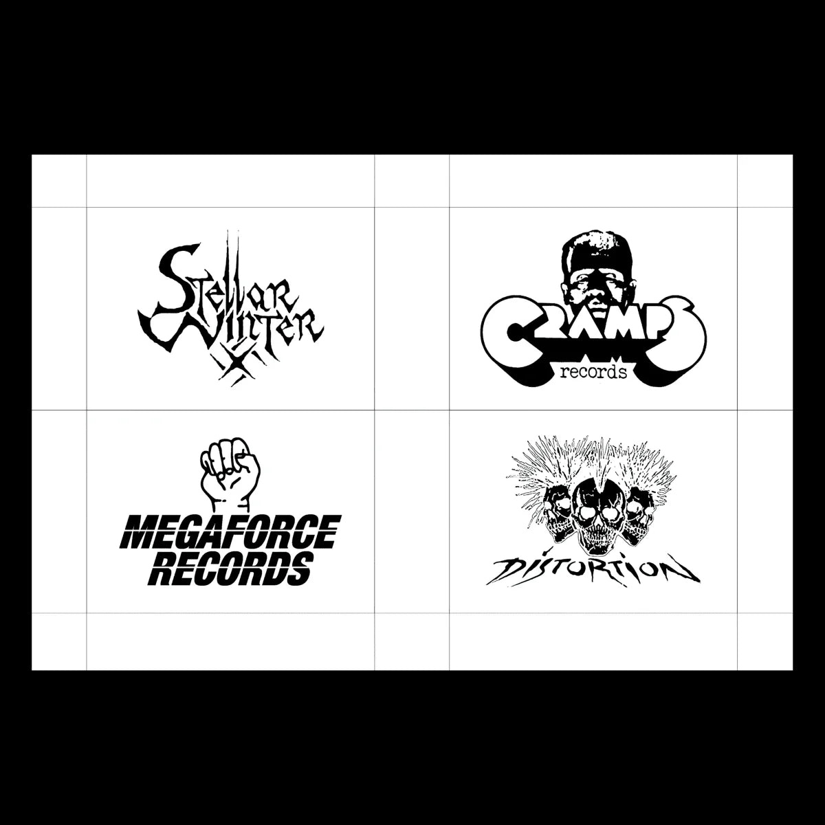 RECORD LABEL LOGOS - Masala Noir Art Books Masala Noir